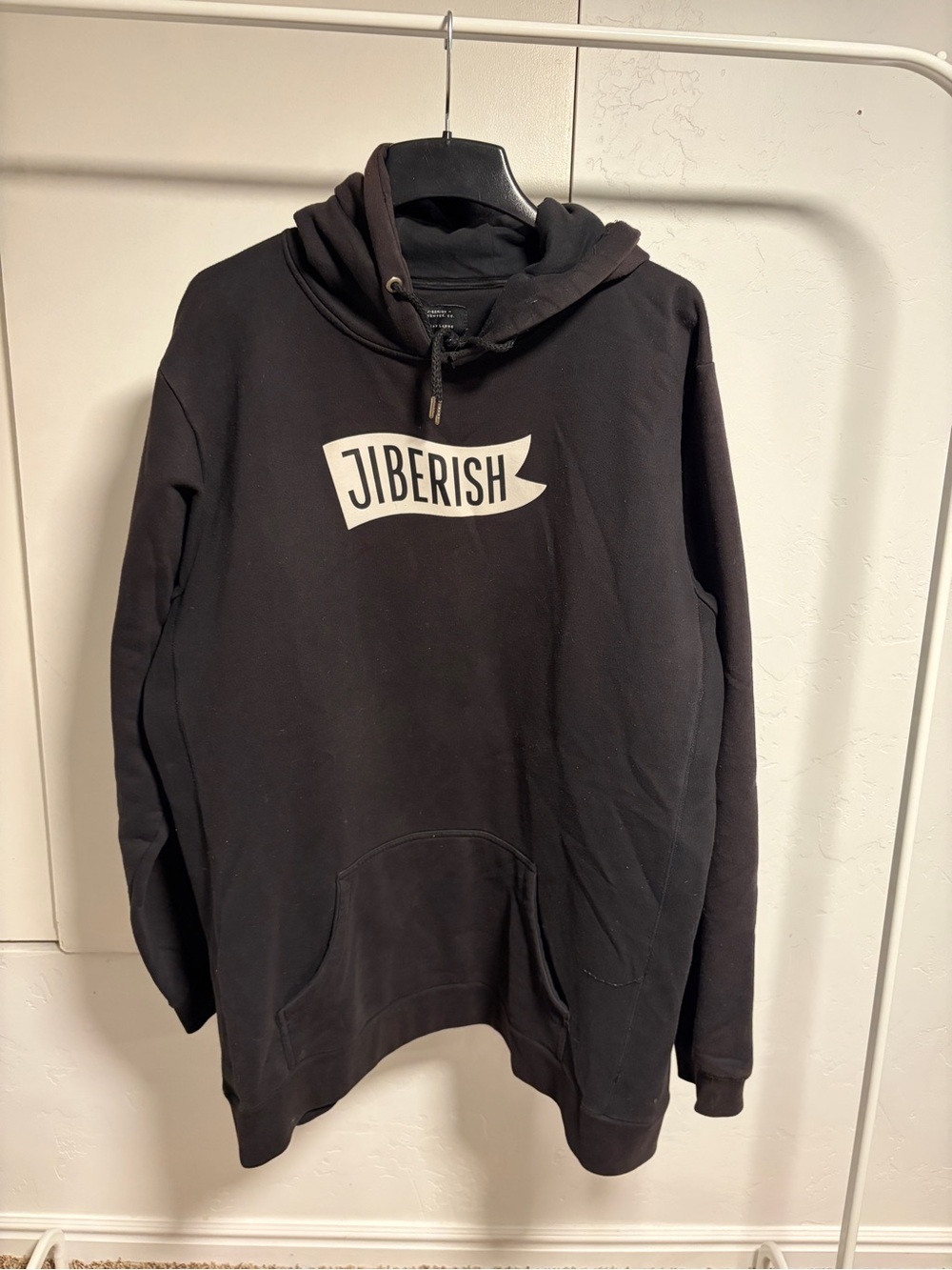 Jiberish CO Black Logo Hoodie